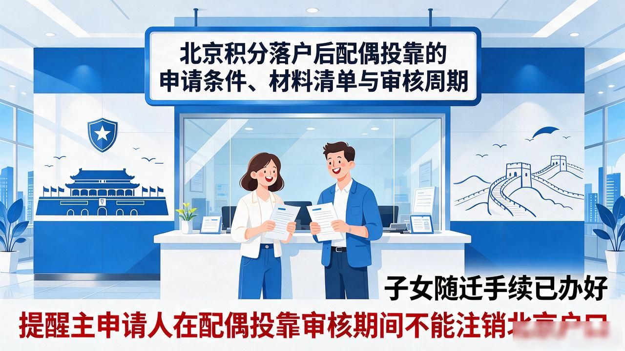 北京积分落户配偶投靠基本要求_北京积分落户后配偶如何办理_北京积分落户配偶投靠政策